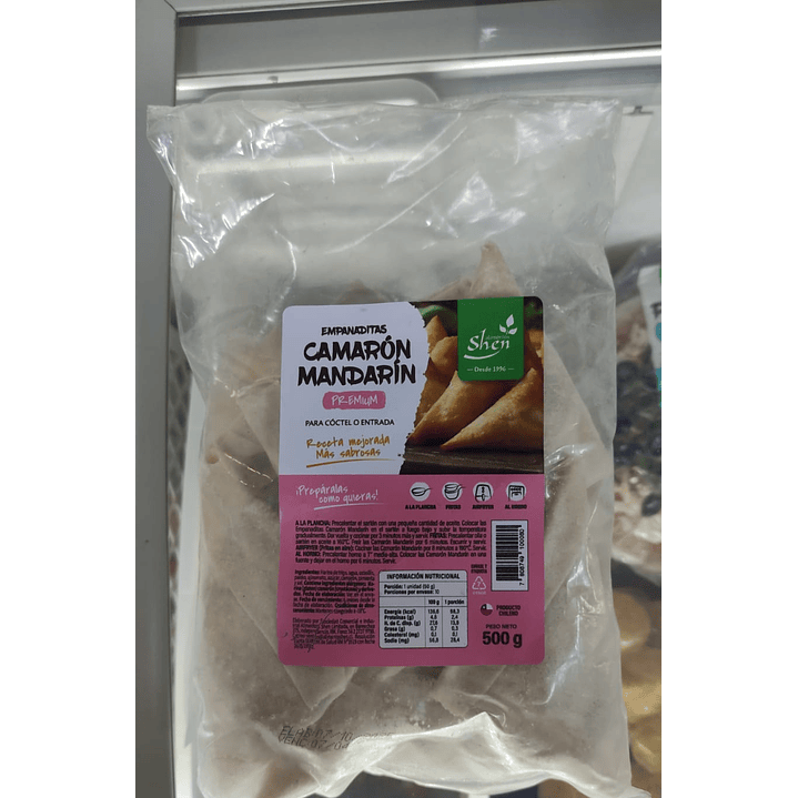Empanaditas Camarón Mandarin 500gr 1