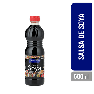 Salsa de Soya 500ml Traverso