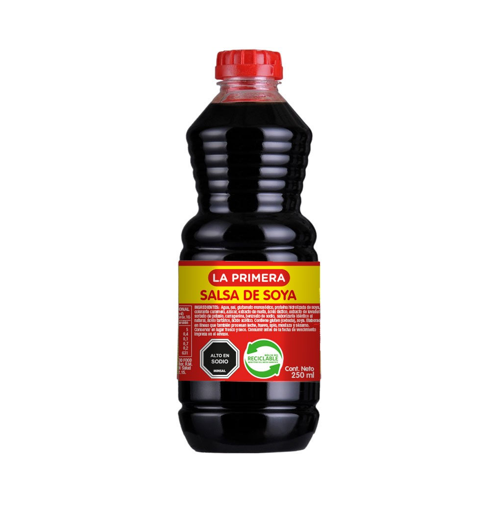 Salsa de Soya 250ml la primera