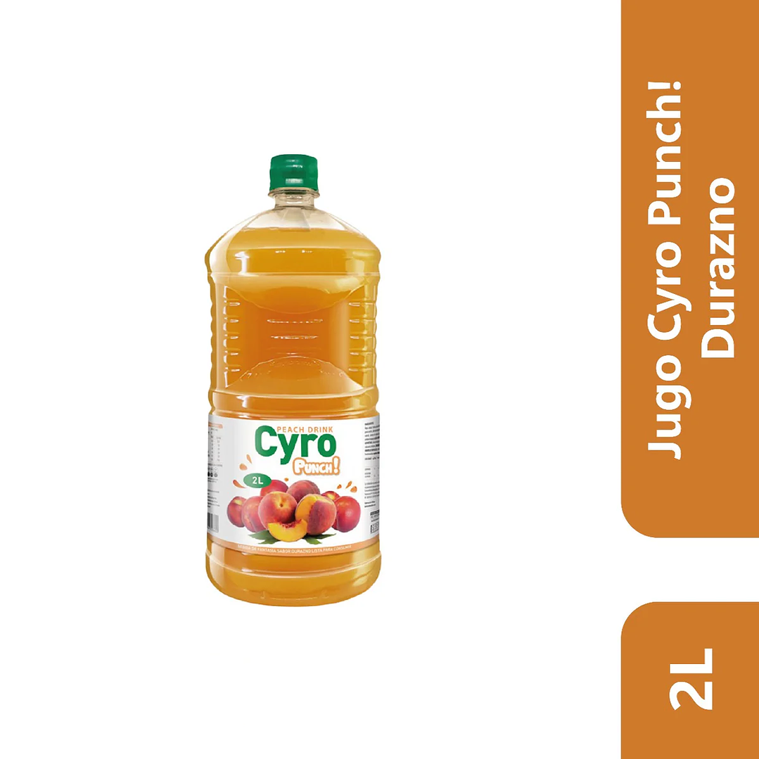 Jugo Durazno Cyro 2 Litros 1