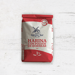Harina Con Polvos de Hornear 1kg