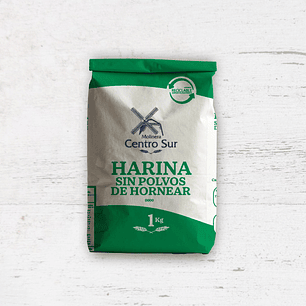 Harina Sin Polvos de Hornear 1kg