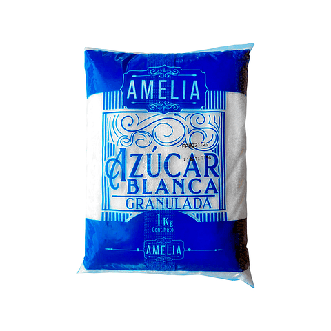 Azúcar Blanca Granulada Amelia 1kg