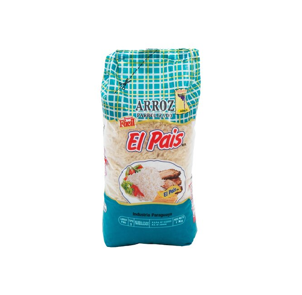 Arroz El País Parbolizado 1kg 1