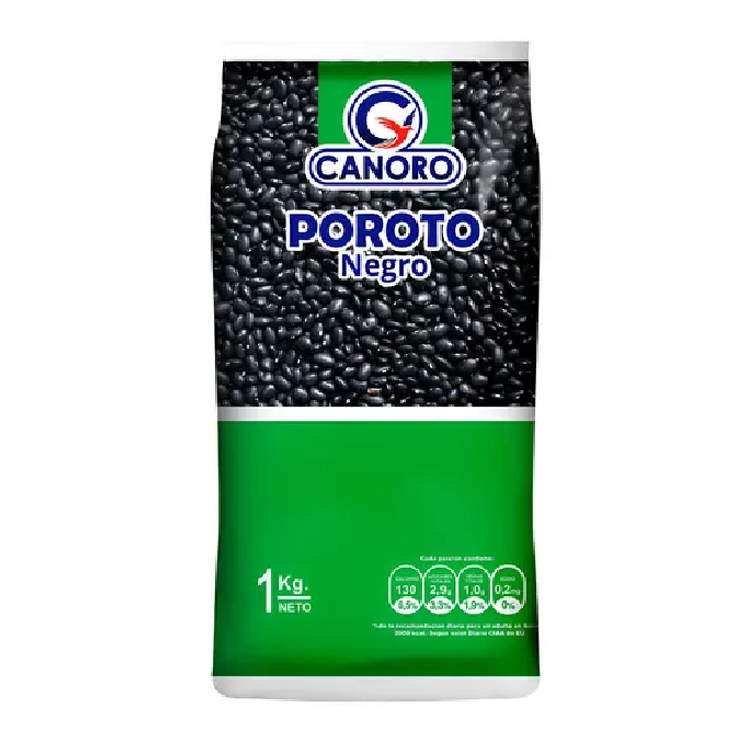 Poroto Negro Canoro 1 Kg 1