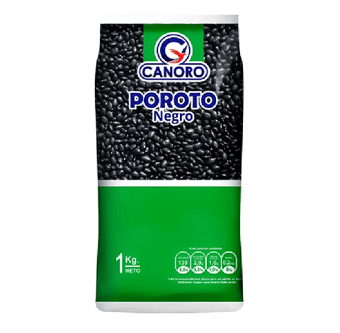 Poroto Negro Canoro 1 Kg