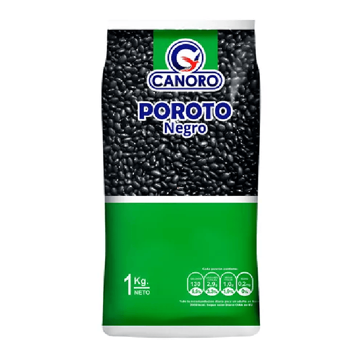 Poroto Negro Canoro 1 Kg 1