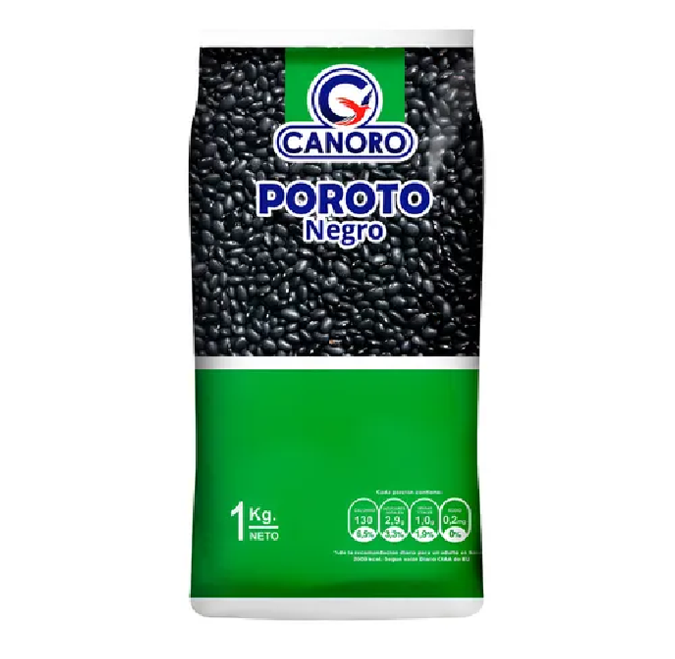 Poroto Negro Canoro 1 Kg 1