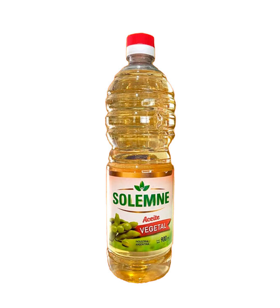 Aceite Vegetal Solemne 900ml 1