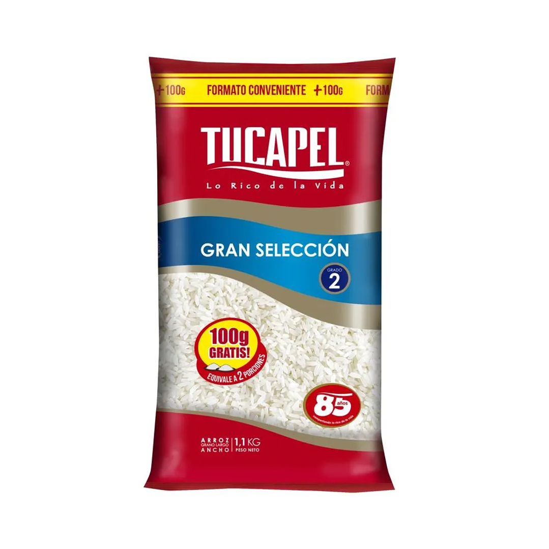 Arroz G2 gran selección Tucapel 1.1kg 1