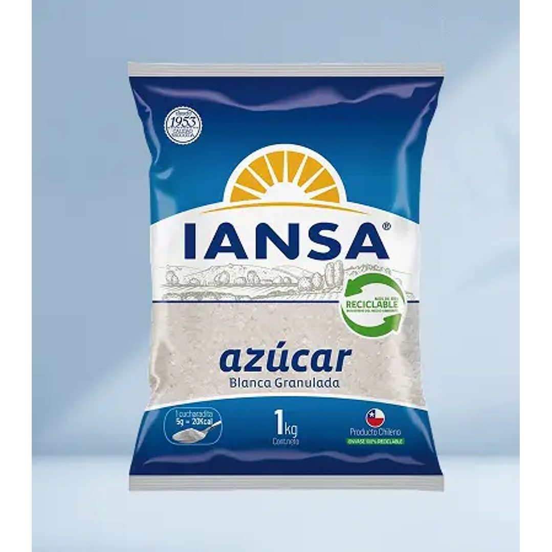 Azúcar Granulada Iansa 1Kg 1
