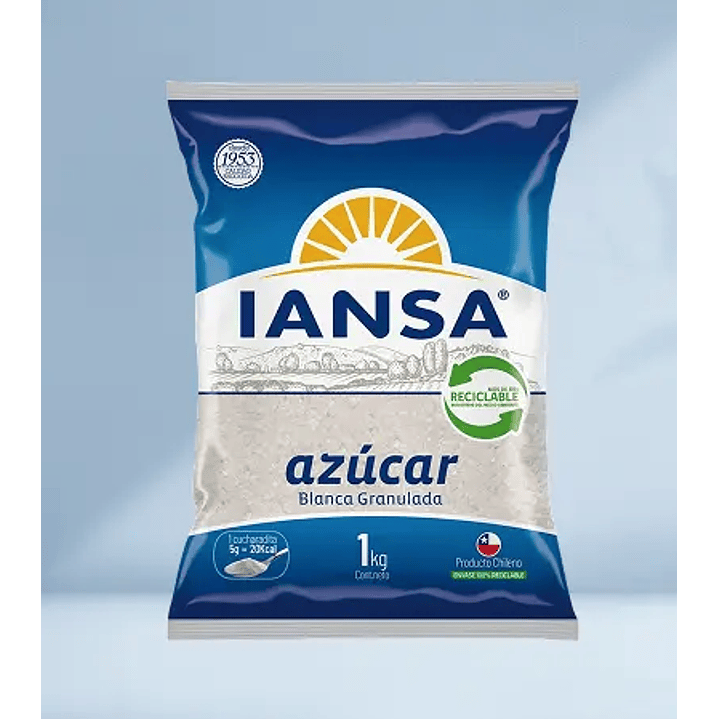 Azúcar Granulada Iansa 1Kg 1