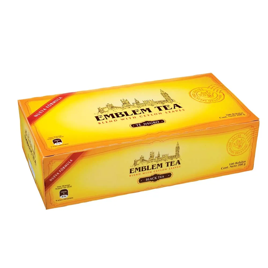 Té Emblem ceylán 100 bolsitas 1