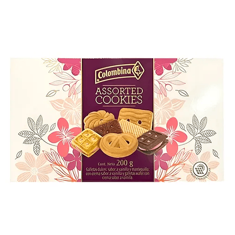 Galletas Assorted Cookies Colombina 200g
