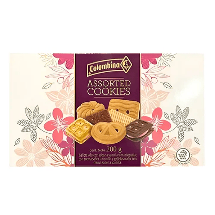 Galletas Assorted Cookies Colombina 200g 1