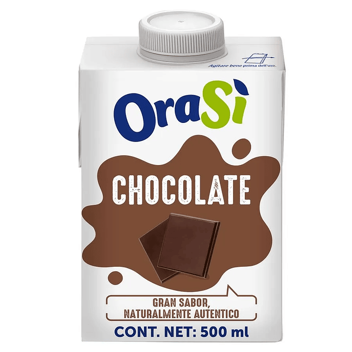 Bebida Vegetal OraSì Chocolate 500 cc 1