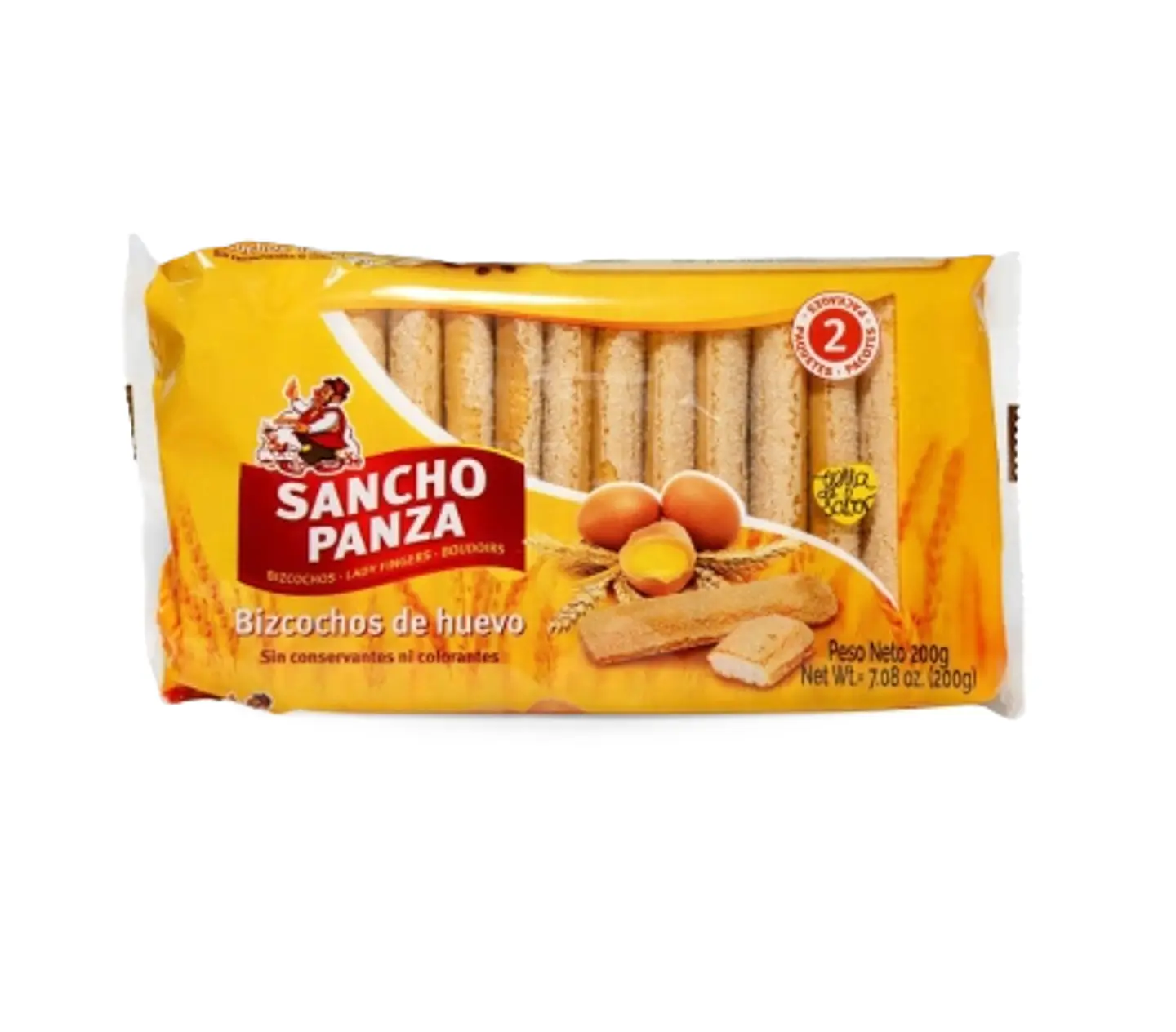 BIZCOCHOS DE HUEVO SANCHO PANZA 200g 1