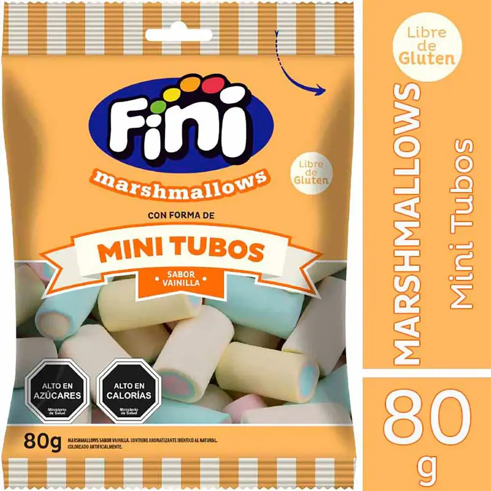 Marshmallows Minitubos 80g 1