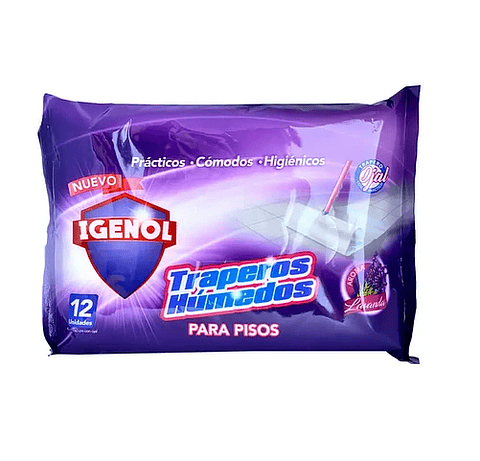 TRAPERO HUMEDO LAVANDA IGENOL 