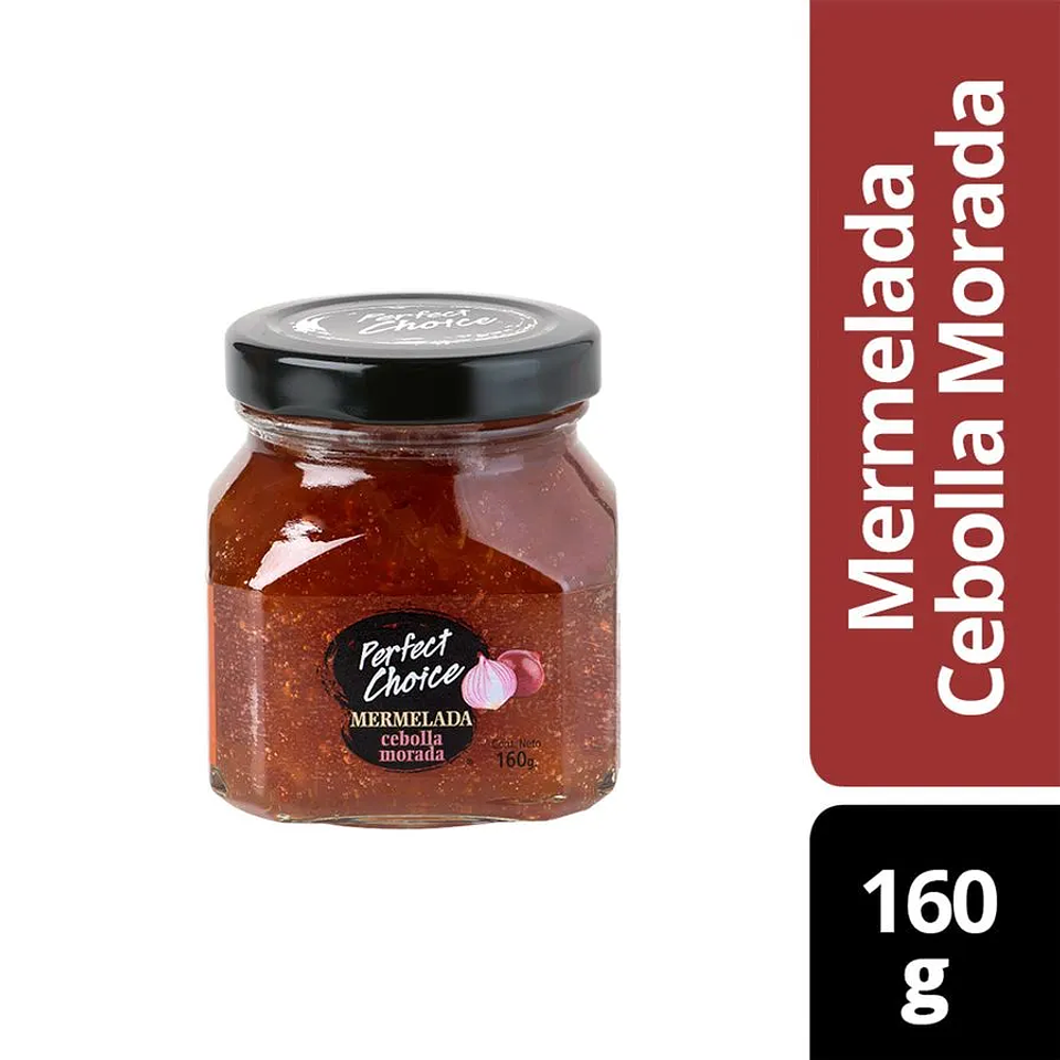 Mermelada Perfect Choice Cebolla Morada 160g 1
