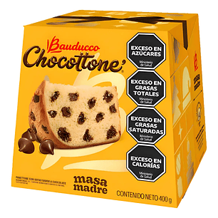Panettone Chocottone Bauducco Chocolate Masa Madre 400g