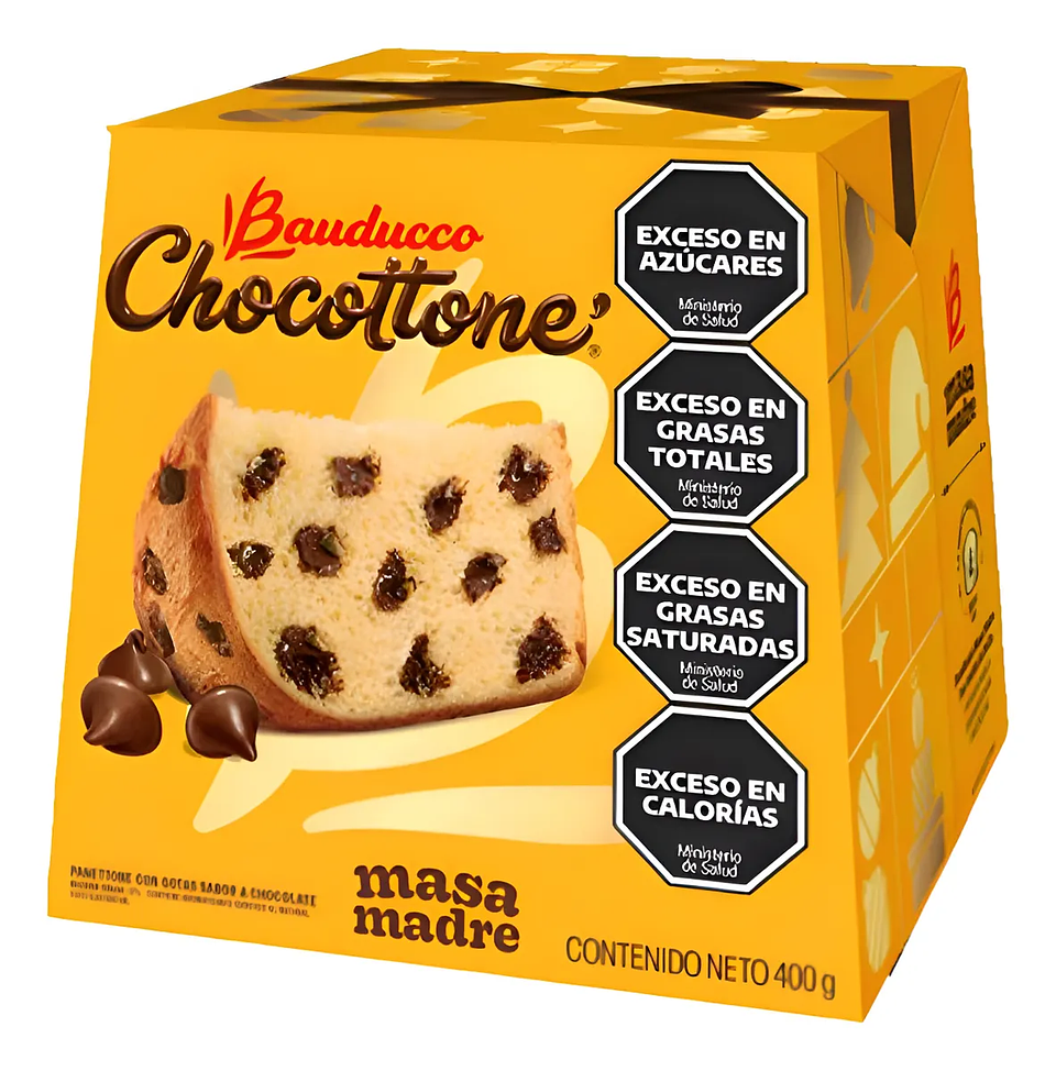 Panettone Chocottone Bauducco Chocolate Masa Madre 400g 1