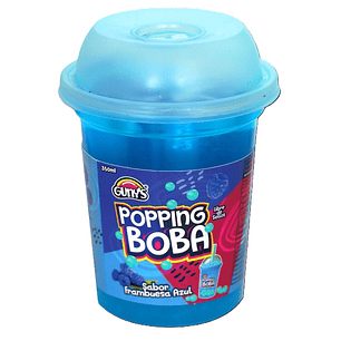 Bebida Popping Boba Frambuesa Gunys (350 ML )