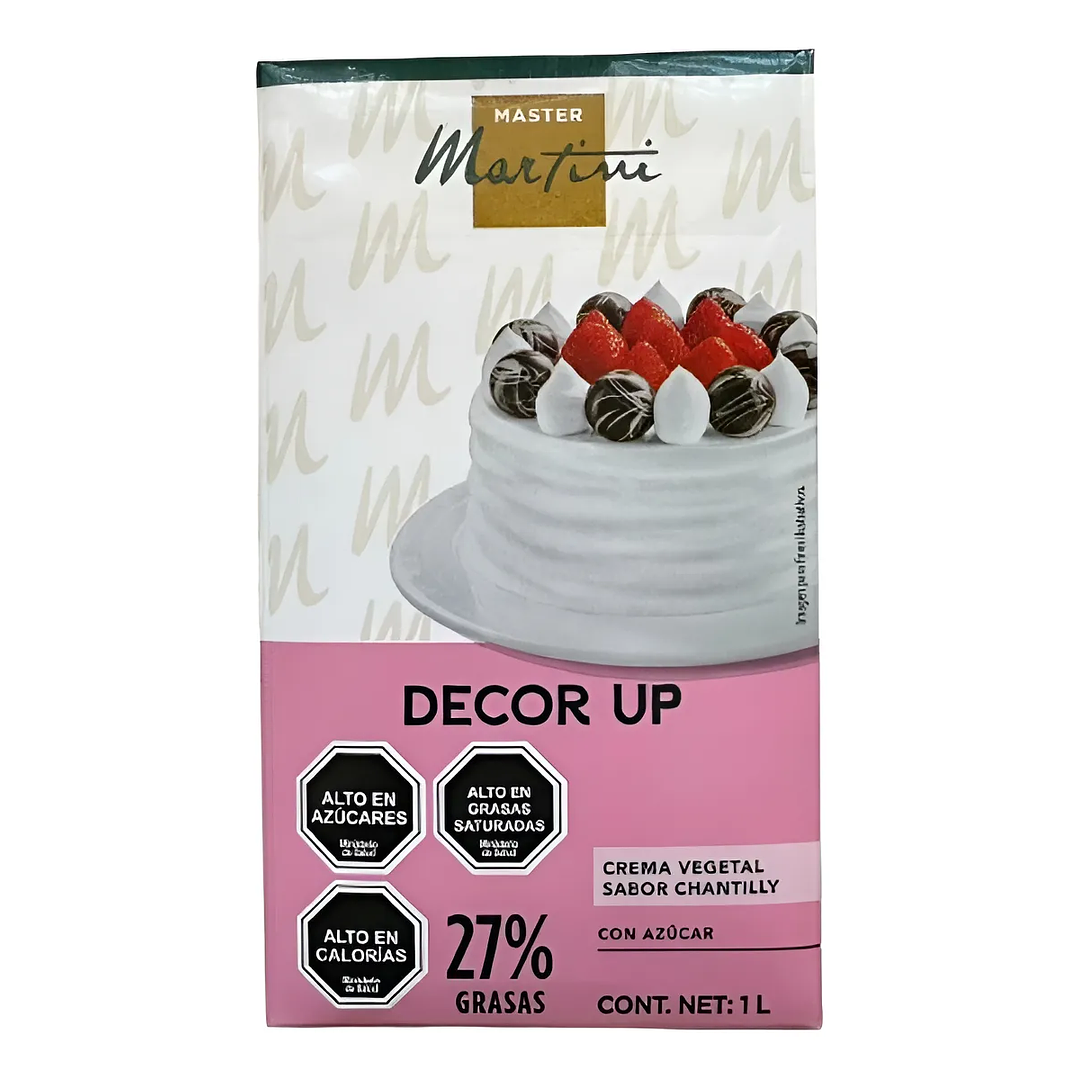 Crema Vegetal Decor Up Master Martini 1