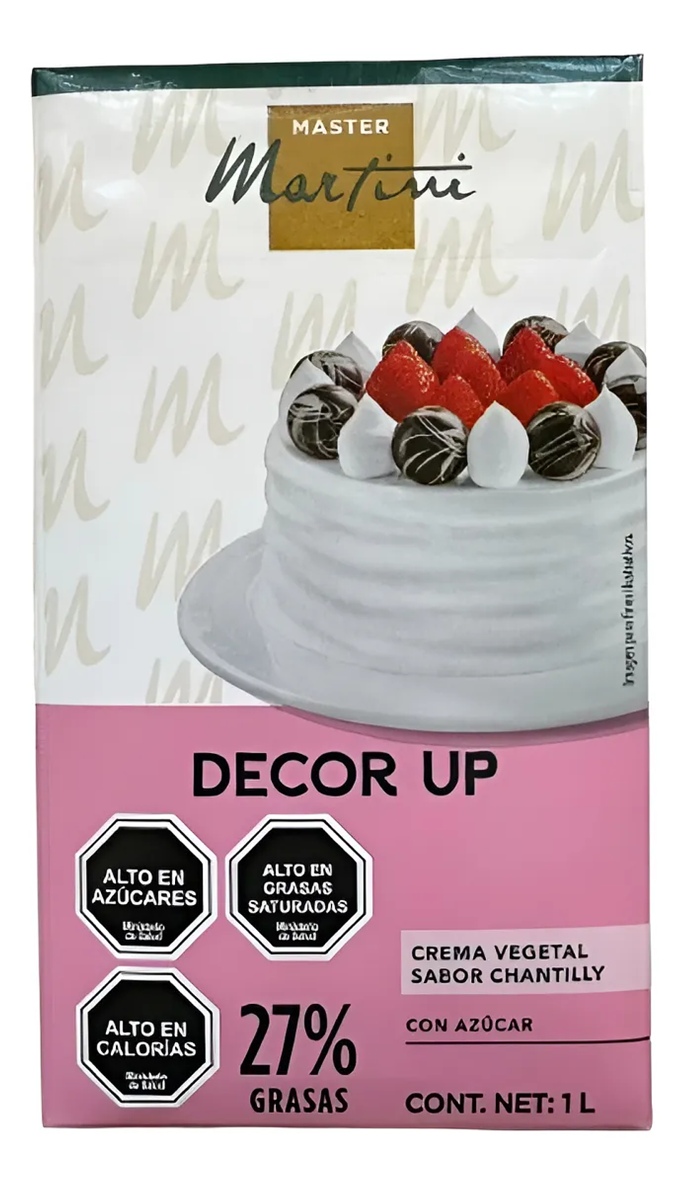 Crema Vegetal Decor Up Master Martini 1