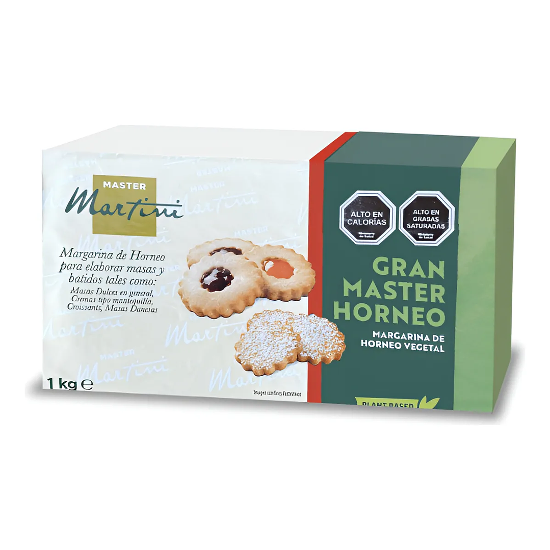 Margarina Horneo Vegetal 1 Kilo. Gran Master Horneo 1