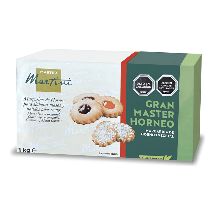 Margarina Horneo Vegetal 1 Kilo. Gran Master Horneo 1