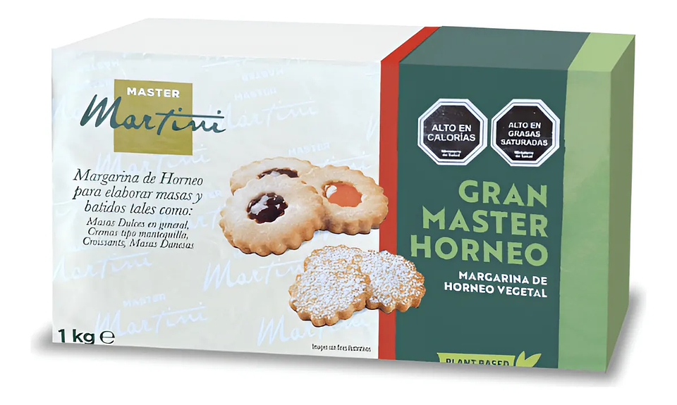 Margarina Horneo Vegetal 1 Kilo. Gran Master Horneo 1