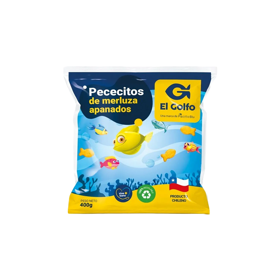 Pececitos de Merluza Apanados El Golfo 400g 1