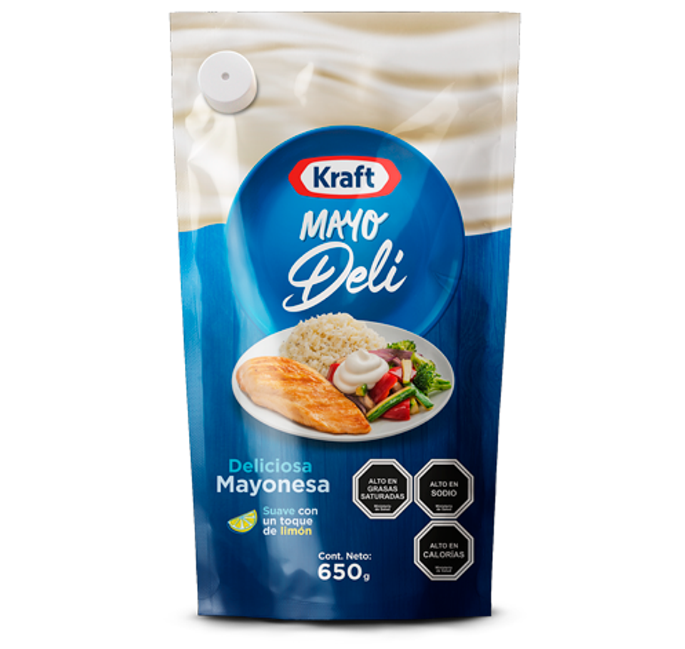 Mayonesa Kraft Mayo Deli Regular 650g 1