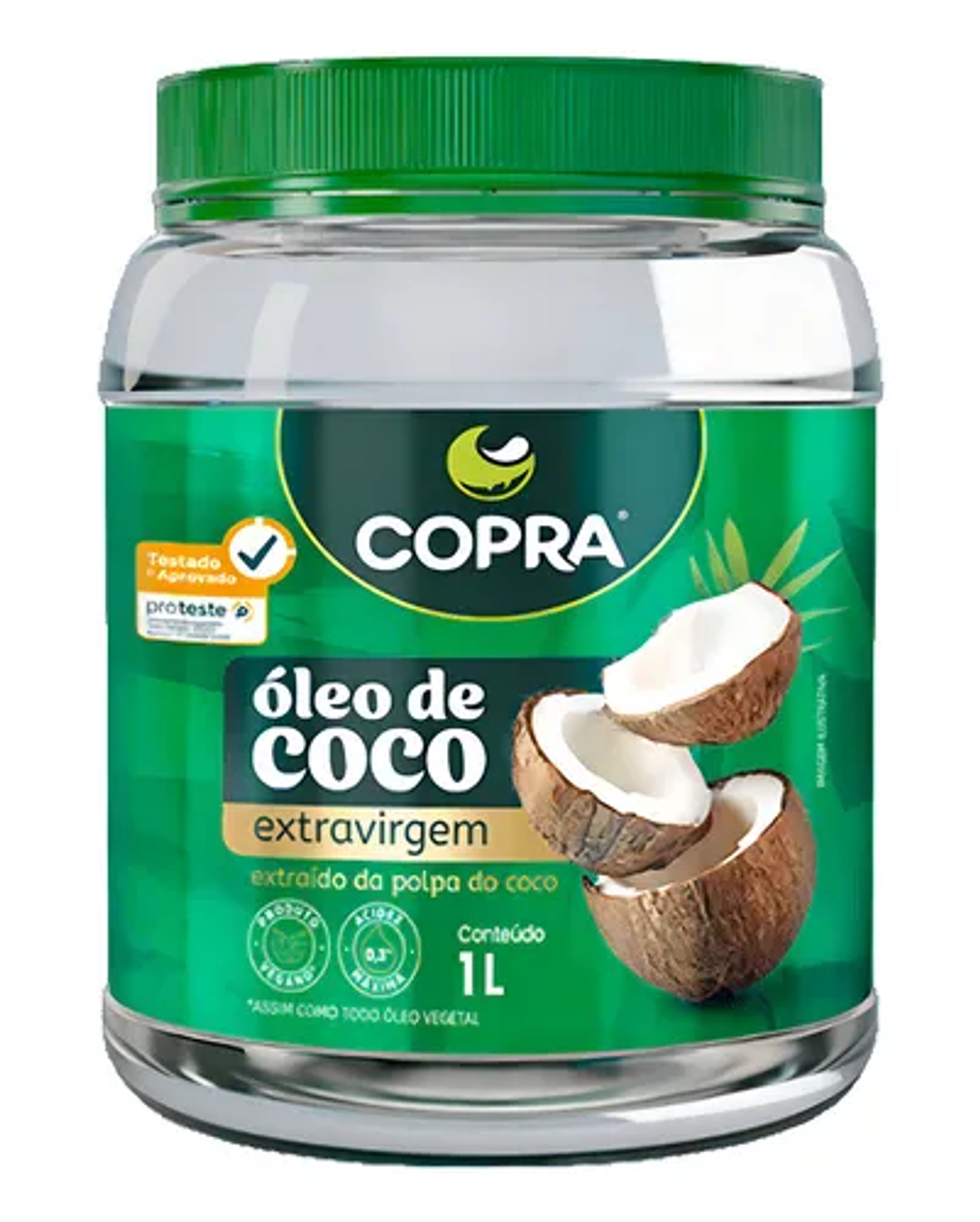 Aceite de Coco Extravirgem Copra 1kg 1