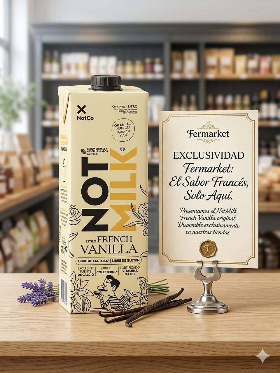 NOT MILK SABOR VAINILLA 1L 1