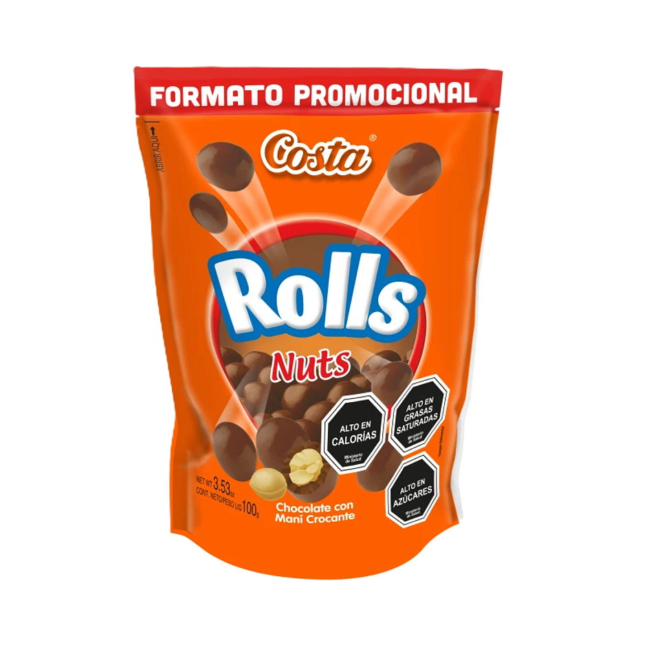 Rolls Nuts Promocional 100g 1