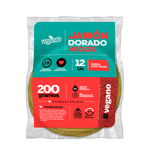 JAMÓN DORADO VEGUSTA 200G