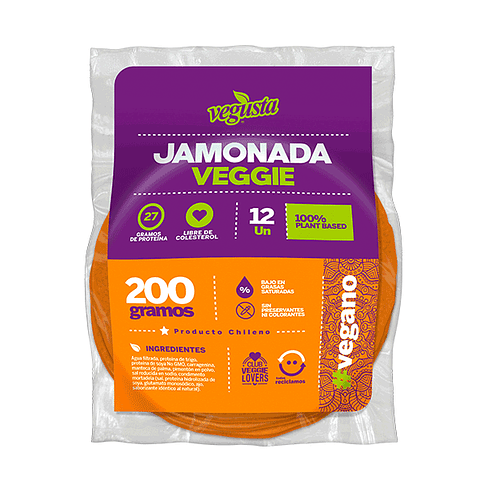 JAMONADA VEGGIE 200G VEGUSTA