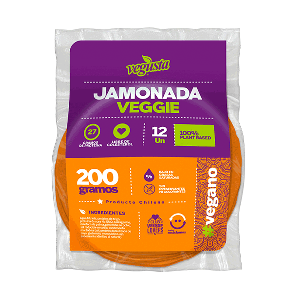 JAMONADA VEGGIE 200G VEGUSTA 1
