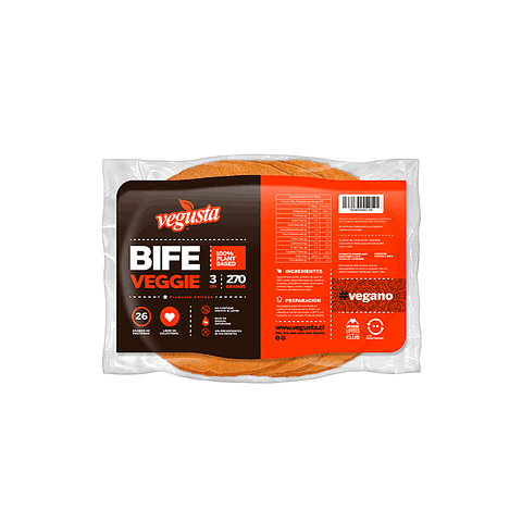 BIFE DE SEITÁN 270G VEGUSTA
