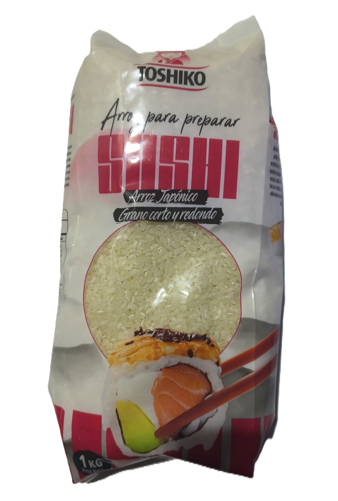 Arroz para Sushi 1kg Toshiko  1