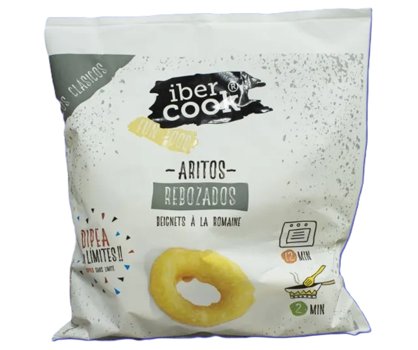 Aritos rebosados de calamar 400g Ibercook 1