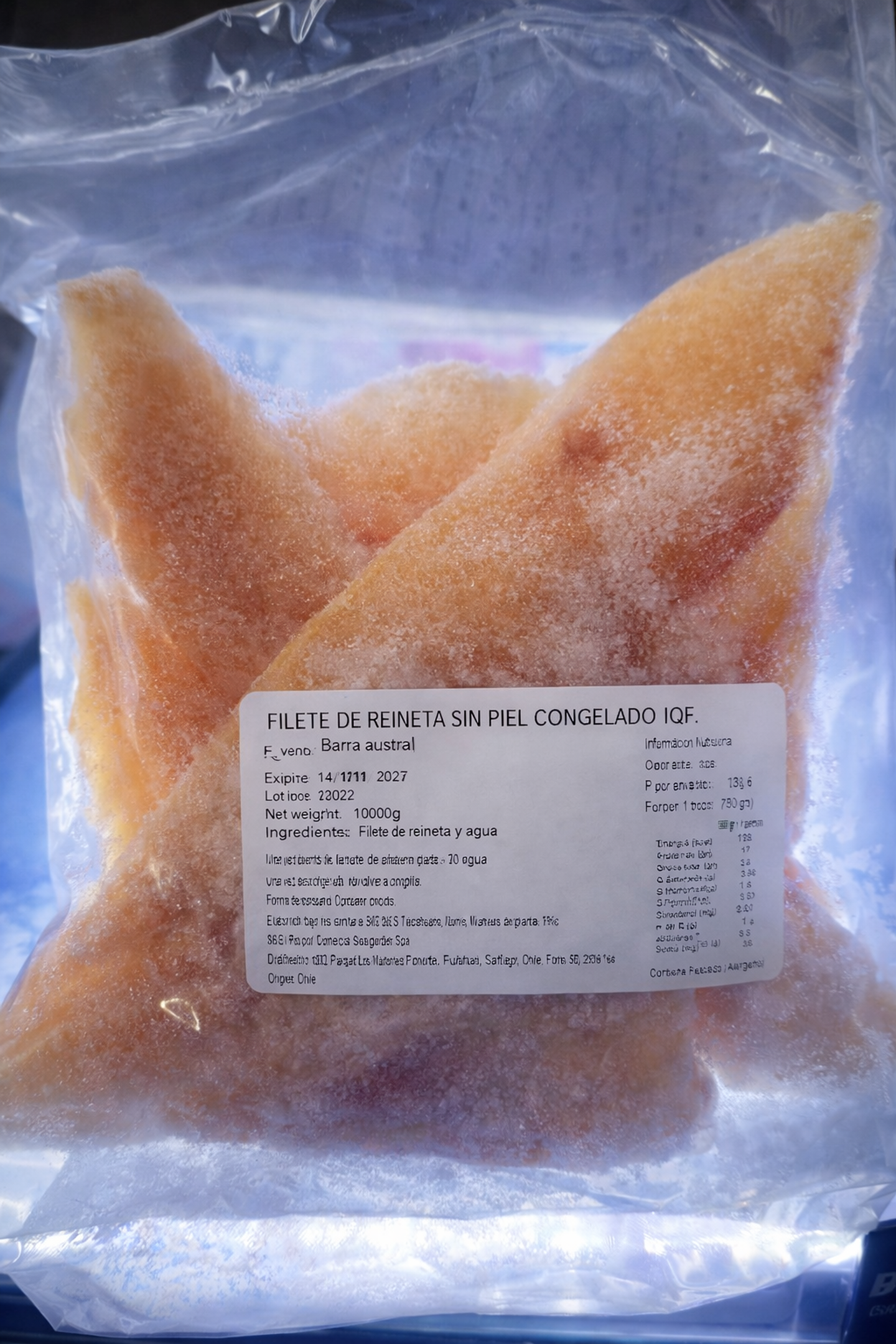 Filete de reineta sin piel 1kg  1