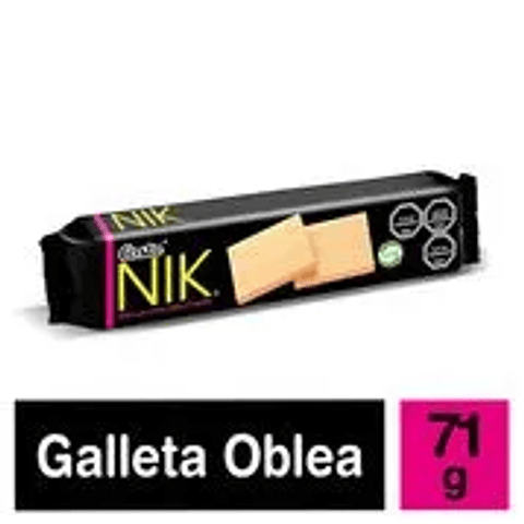 Galletas Nik Frutilla 71g