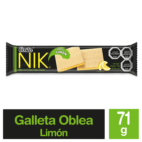 Galletas Nik Limón 71g
