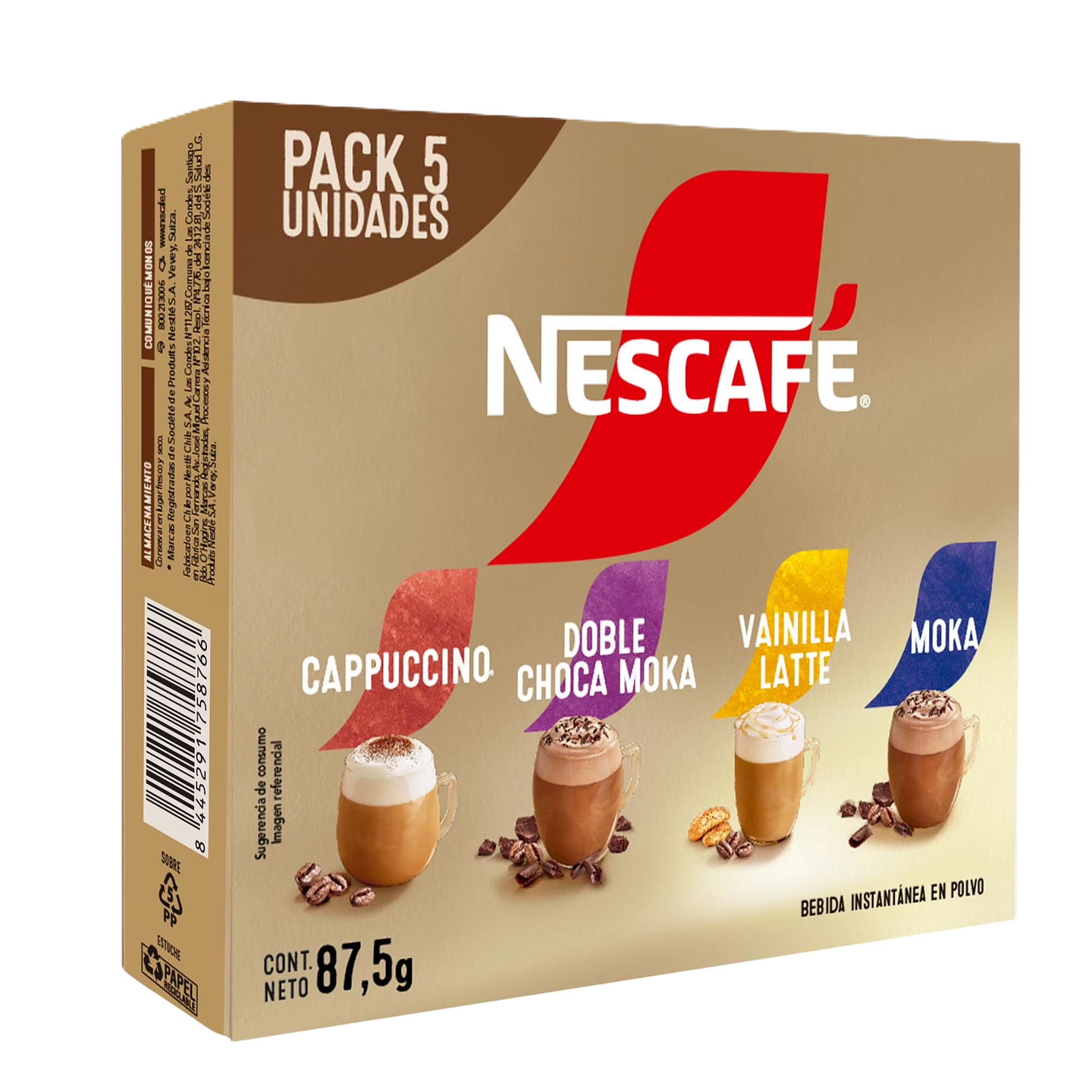 Café Mixes Pack Caja 5 Unidades 87,5g 1