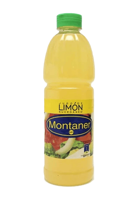 Sucedáneo de jugo de limón 500ml Montaner