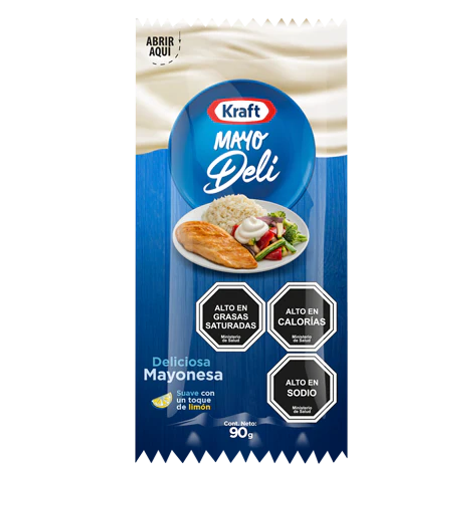 Mayonesa Kraft Mayo Deli Regular 90g 1