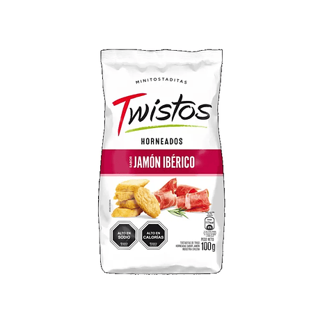 Twistos jamón ibérico 100g